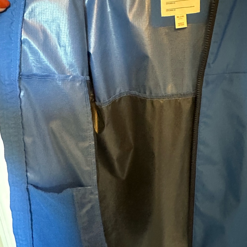 Cat & Jack Blue Raincoat - Picture 9 of 10